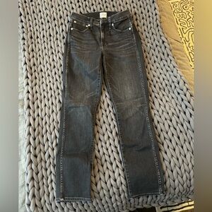 Black distressed jeans